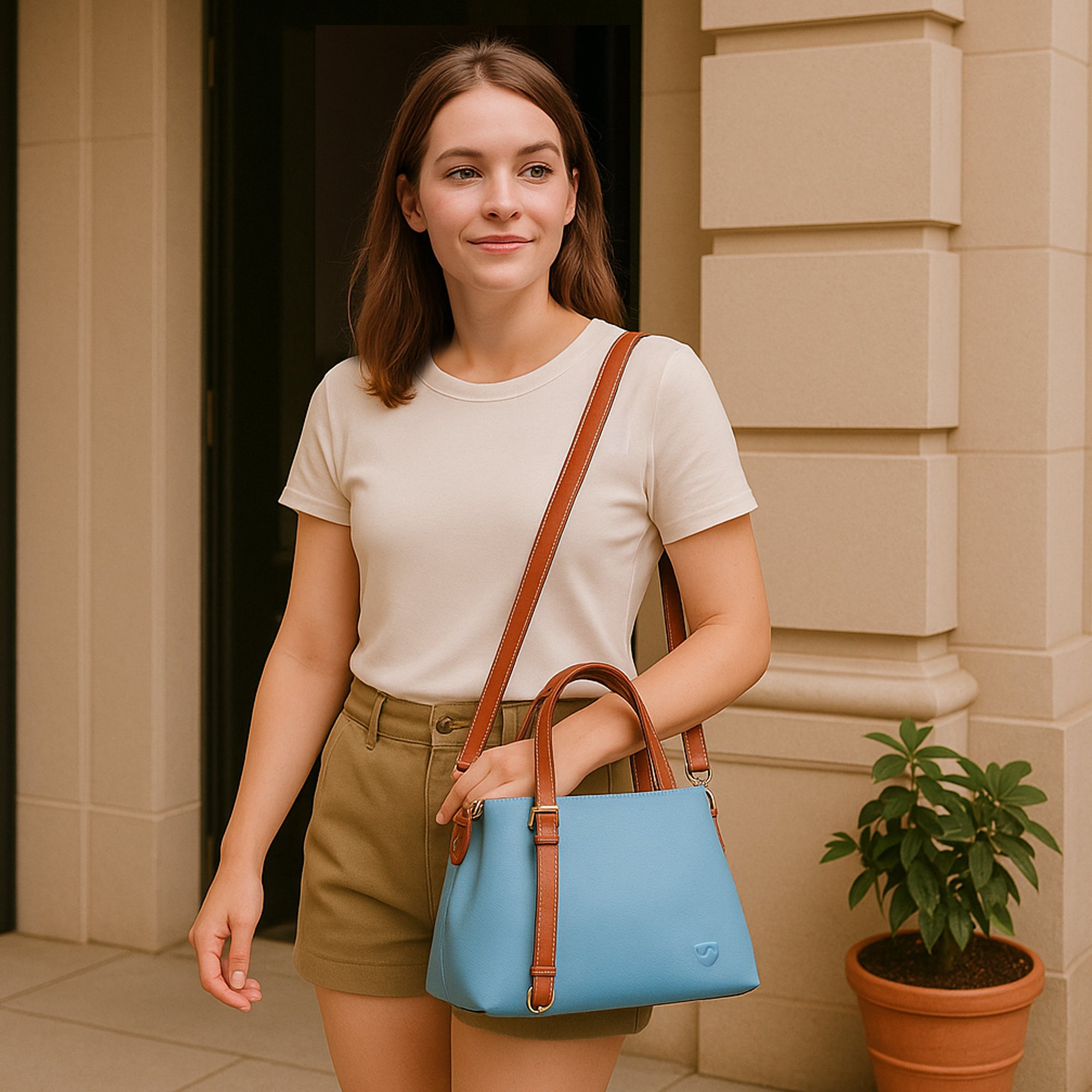 SYB Purse – EMF Shielding Vegan Leather Handbag