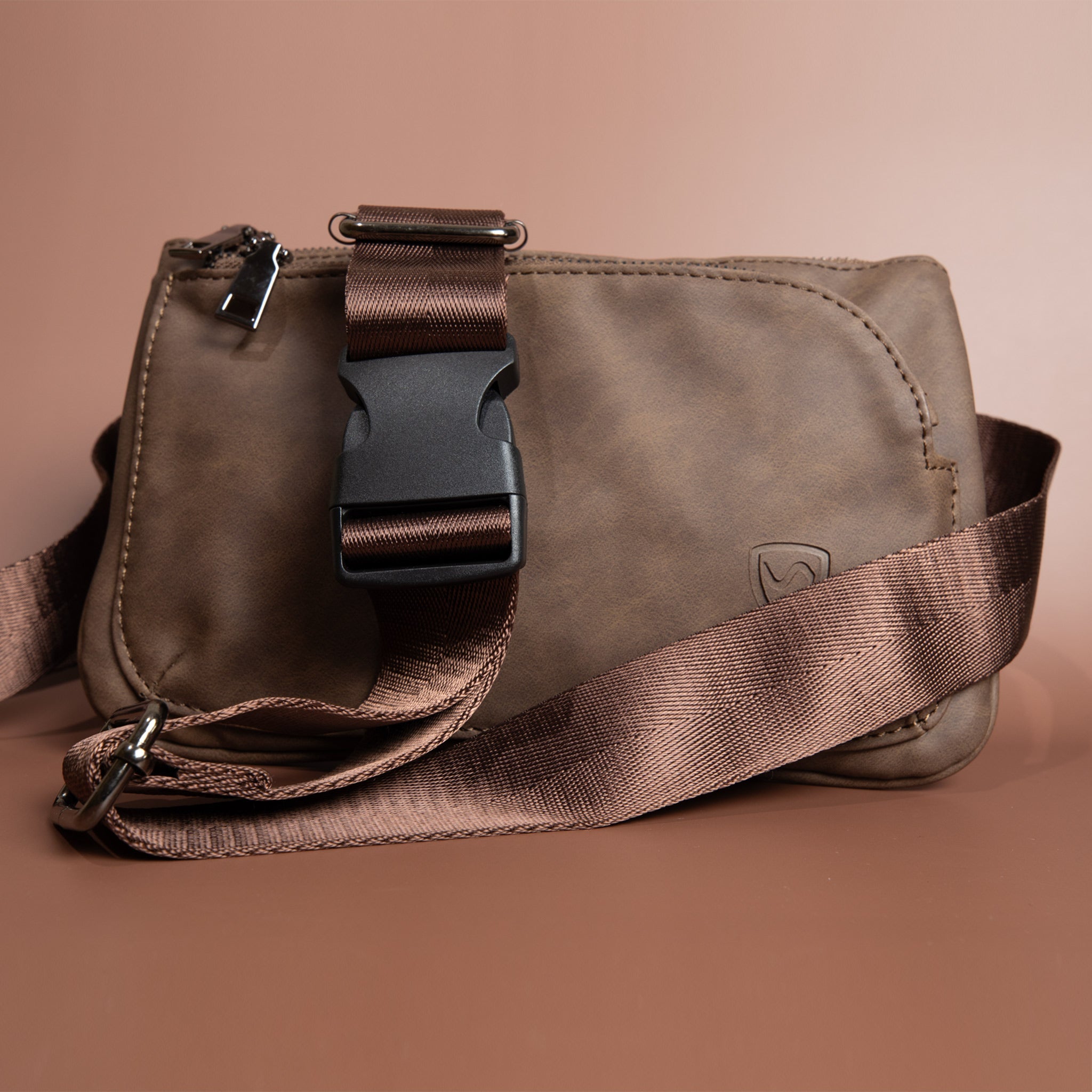 SYB Fanny Pack – EMF Shielding Vegan Leather Crossbody