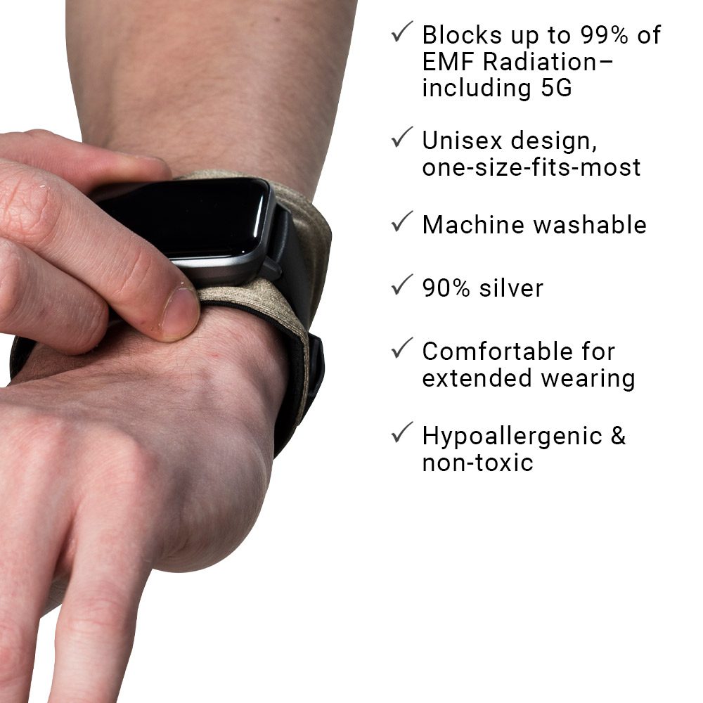 SYB Wrist Band – EMF & 5G Shield for Smartwatches